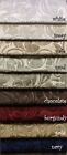 Brocade Scroll Velvet Fabric, Ideal Embossed Material for Upholstery Tablecloths