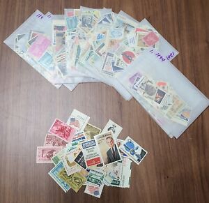 25x different US Postage Stamps per lot - Vintage/Antique Collection Unused MNH