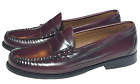 J.CREW WINE LEATHER PENNY LOAFER SHOES BS114 SIZE 11