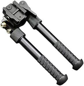 6-9 inch Adjustable Rifle Bipod Quick Detach 20mm Picatinny Rail Mount Hunting