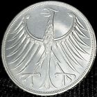 *Beautiful* Authentic Germany 5 Deutsche Mark .625 (62.5%) Fine Silver Coin