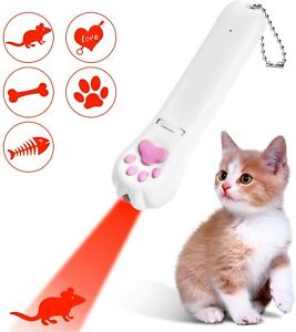 Pet Dog Cat Footprint Electronics Interactive Laser Pen Pointer LED Light Toys