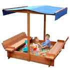 Wood Sandbox for Kids Ages 2-7!