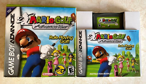 Mario Golf Advance Tour (Nintendo Game Boy Advance 2004) CIB Complete TESTED GBA