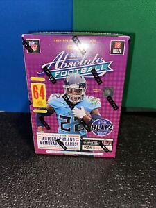 NFL 2021 Panini Absolute Football Sports Trading Card Blaster Box - 64 Cards