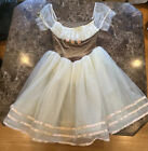 VTG 70's Milkmaid Gunne Prairie Dress Made in USA Small Kawaii Costume Romantic