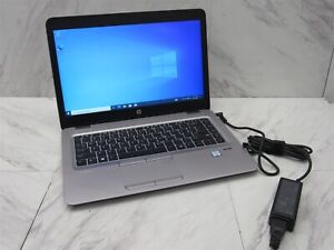 New ListingHP EliteBook 840 G3 Laptop i7-6600U 16GB 256GB SSD WINDOWS 10 Pro + Adapter 9