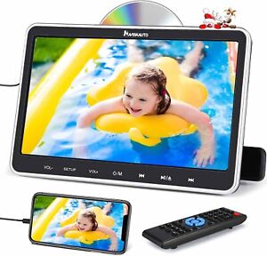 10.1'' Full HD Screen Car Monitor TV Headrest HDMI CD DVD Player USB AV IN OUT