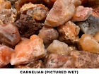Carnelian from Brazil - Rough Rocks for Tumbling - Bulk Wholesale 1LB options