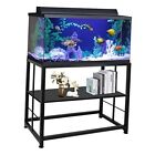 Metal Aquarium Stand Fish Tank Stand , Double-Layer Detachable 40 Gallon