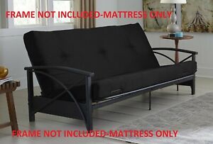 Futon Mattress  Guest Spare Room Sofa Bed Full Size Couch Comfortable