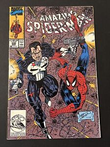 Amazing Spider-Man 330 Punisher Erik Larsen 1990 Marvel FN
