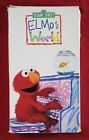 Sesame Street Elmo's World (VHS, 2000) - Children Kids Television TV