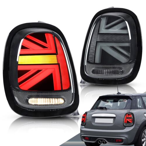 VLAND LED Tail lights For Mini Cooper F55 F56 F57 2014-2023 Union Jack Rear Lamp (For: More than one vehicle)