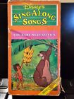 Disneys Sing Along Songs - The Jungle Book: The Bare Necessities (VHS, 1994)