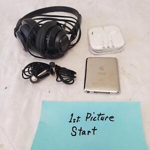 New ListingLot of Apple Ipod Shuffle 8gb with Airdopes, Sony Handsfree & Headphone