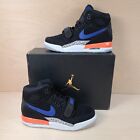 Jordan Air Legacy Black Orange Youth Kids Sz 6Y Basketball Shoes Sneakers