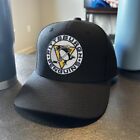 Pittsburgh Penguins Mitchell & Ness Snapback Hat Cap Black NHL OG Retro