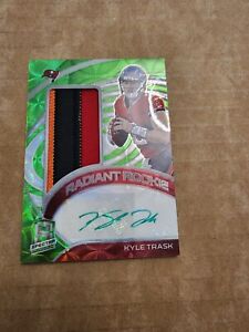 2021 Spectra RPA Kyle Trask Auto Multi Colored Jersey 15/35