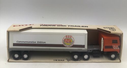 Vintage ERTL Kenworth Truck with Trailer 1:48 Scale 125th Anniversary Jay C Food