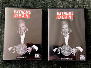 EXTREME DEAN Vol 1 & 2 DVDs - Professional Coin Magic by Dean Dill