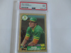 1987 TOPPS JOSE CANSECO ROOKIE CARD PSA 9 MINT