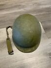 WWII M1 Helmet Fixed Front Seam US Army GI Combat Military WW2 Old Vintage