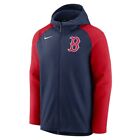Boston Red Sox Nike Authentic Collection Performance Raglan Full-Zip Hoodie MLB