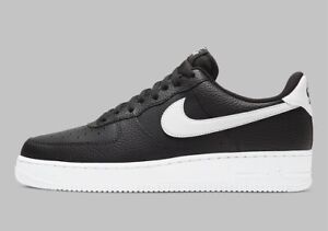 Nike Air Force 1 '07 Low Men's Black White CT2302-002 Shoes Sneakers Sizes NEW