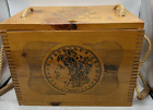 1887 Morgan Silver Dollar Wooden Crate Box US Government Mint Carson City Nevada