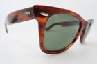 Vintage B&L Ray Ban WAYFARER sunglasses made in the USA 5022 G-15 etched BL exc