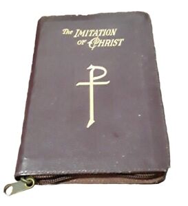 The Imitation of Christ by Thomas a Kempis leather bound No 320/23! Free ship!!