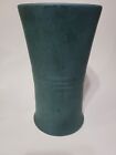 Zanesville Pottery ZSC Arts and Crafts Vase Pot Matte Turquoise 