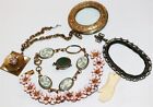 New ListingVintage as is mixed jewlery and findings lot with some sterling Lot#763