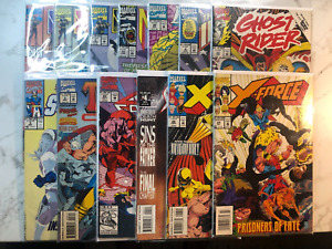 New ListingMarvel Comics Lot of 13. X-Force, Thor, Ghost Rider