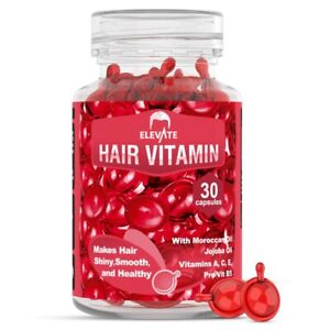 Hair Vitamin Serum Conditioner Capsules 30 Count, Hair Healing Repair Treatment