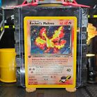 Rocket's Moltres 1st Edition Gym Heroes 12/132 Holo Pokémon TCG Rare Wizards