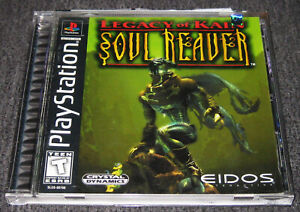 Legacy of Kain: Soul Reaver (PlayStation 1, PS1, 1999) Complete CIB, Excellent