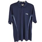 New ListingNFL Men's Short Sleeve Blue Seattle Seahawks Polo Shirt Polyester XL