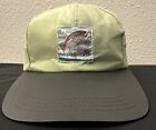 Vintage Young An Fishing Hat Snapback Mesh Green