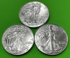 American silver eagle lot of (3) 2016 From Roll/Monster Box .999 silver C8