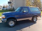 1996 Ford Bronco EDDIE BAUER XLT 5.8L-FREE US NATIONWIDE DELIVERY-MOST AREAS