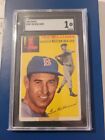 1954 Topps #250 Boston Red Sox Ted Williams Card SGC 1 FREESHIP