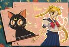 COLOURPOP Sailor Moon & Cats Eye Luna Lot 2 Palette & Blush New Auth