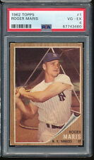 1962 Topps Roger Maris #1 PSA 4 - Yankees