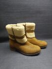 UGG  Australia Blayre II Women's Brown Leather Snow Boots Size 9