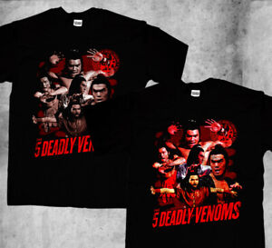 Five Deadly Venoms Retro Classic Kung Fu Movie T-shirt