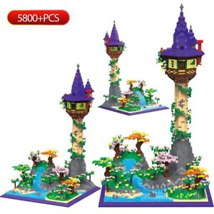 5800Pcs Movie Magic Castle Model Building Blocks Tower Architecture Bricks Toys