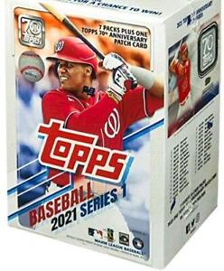 2021 Topps Series 1 Baseball Factory Sealed Blaster Box 99 Cards