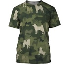 Shiba Inu 3D All Over Print T-shirt Gift for Men and Women